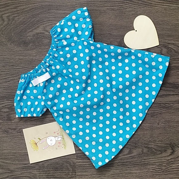 Handmade Polka Dot Baby Dress - Picture 2 of 7